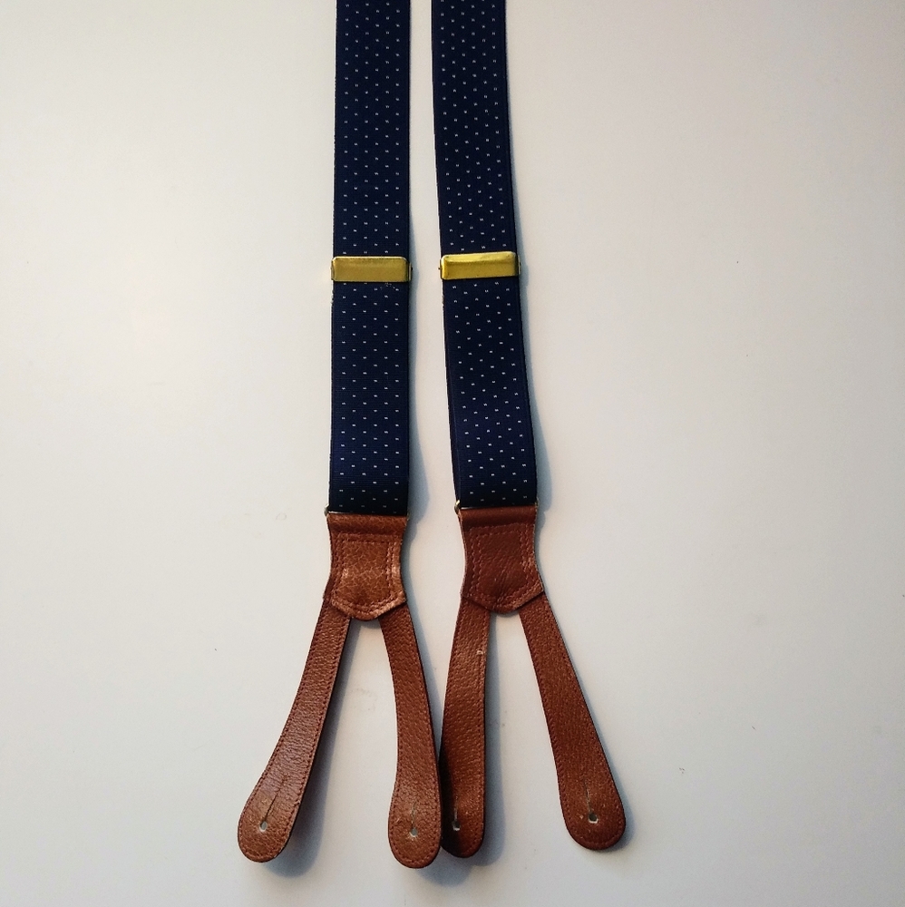 VTG Polo Ralph Lauren Leather Suspenders